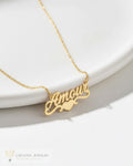 Customize Heartline Necklace