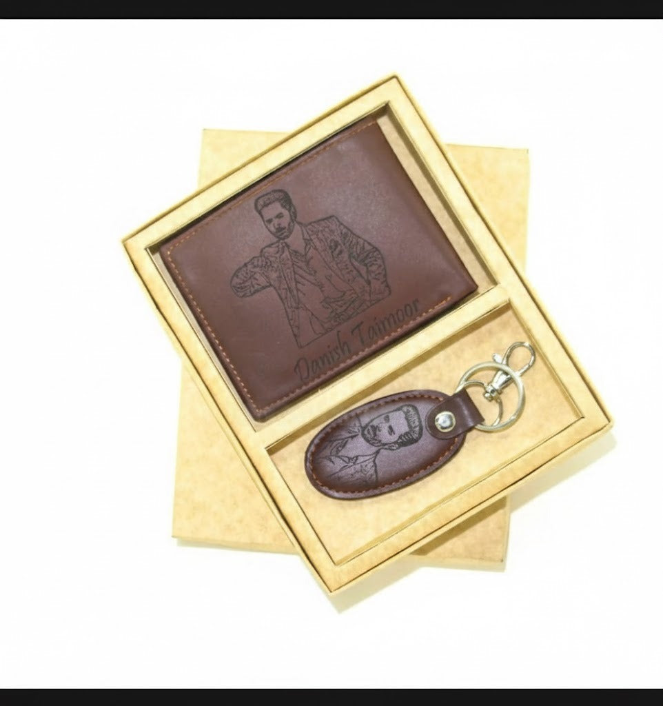 Customized Wallet + Keychain