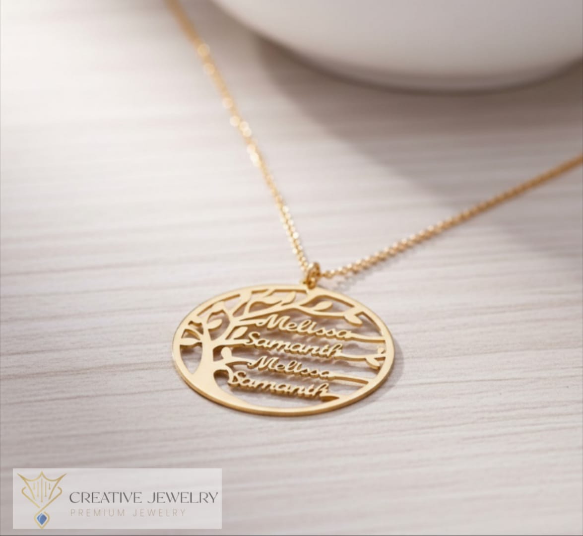 Customize Tree Style Necklace