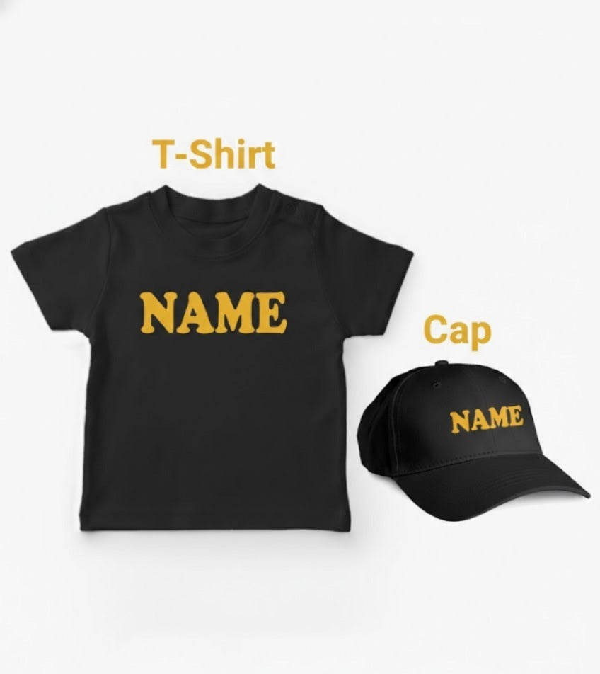 Customized T-Shirt + Cap