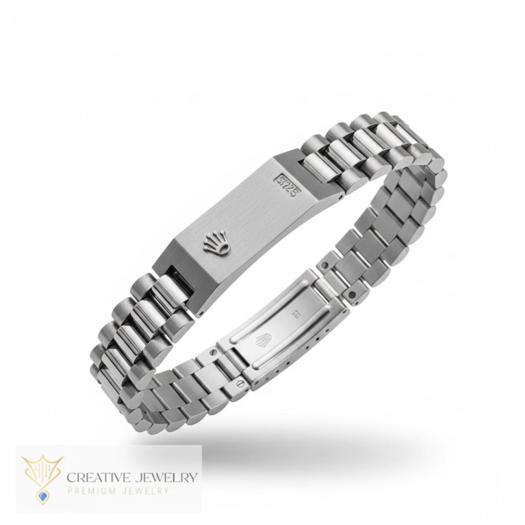 Customized Rolex Bracelet Black