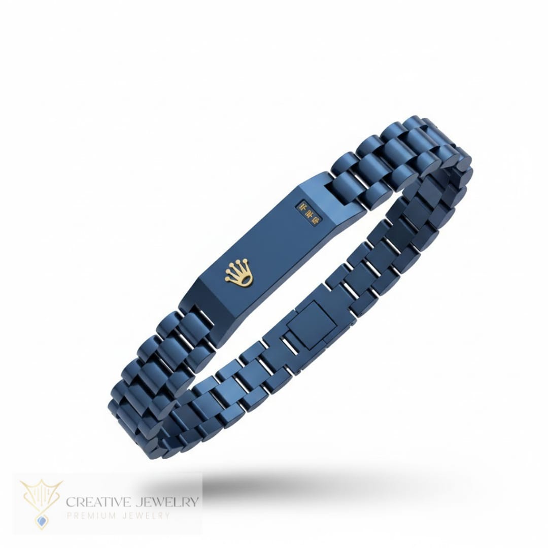 Customized Rolex Bracelet Black