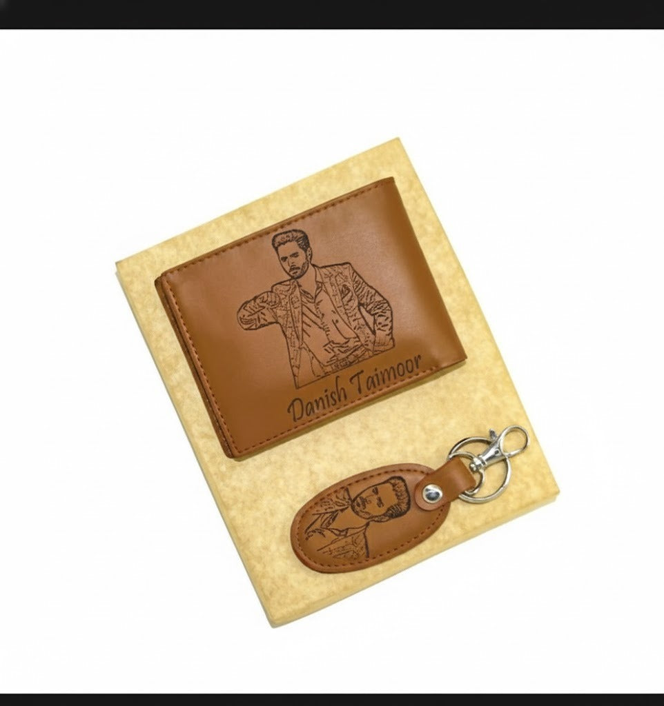 Customized Wallet + Keychain