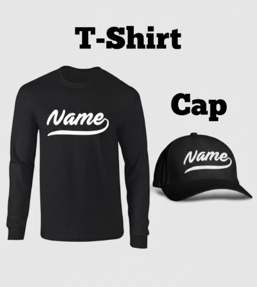 Customized T-Shirt + Cap