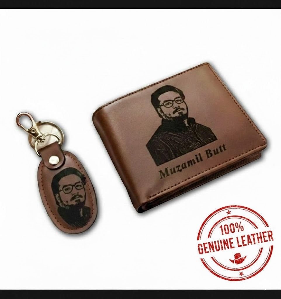 Customized Wallet + Keychain