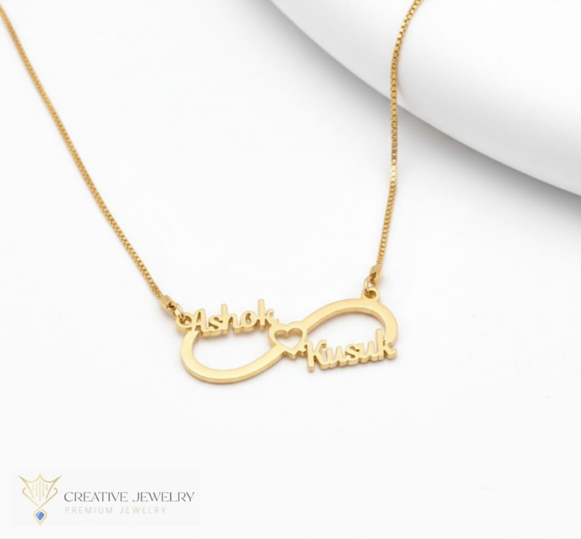Customize Infinity Style Necklace