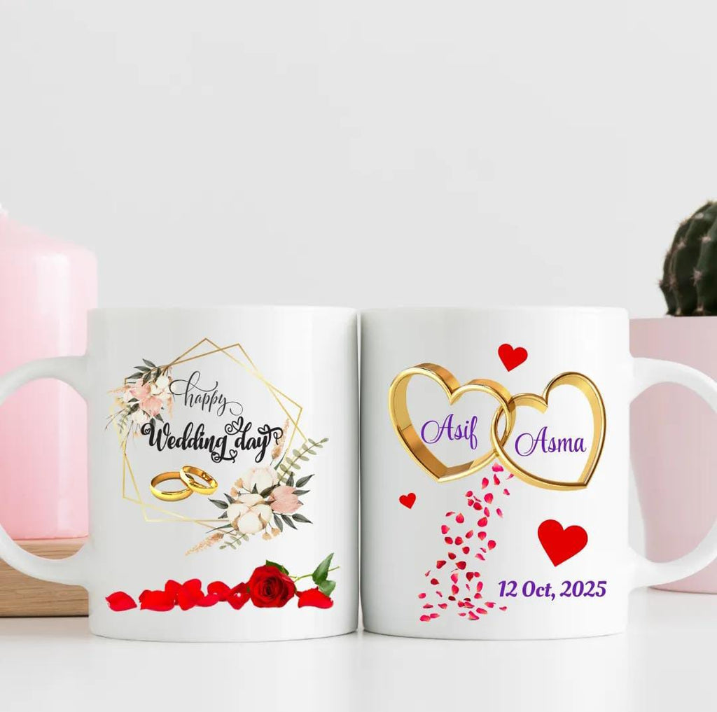 Customized Couples 2 Mugs