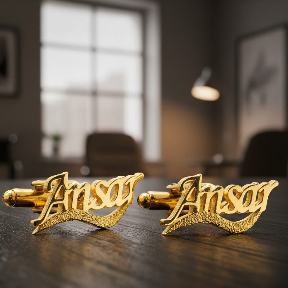 Customized Line Style Cufflinks