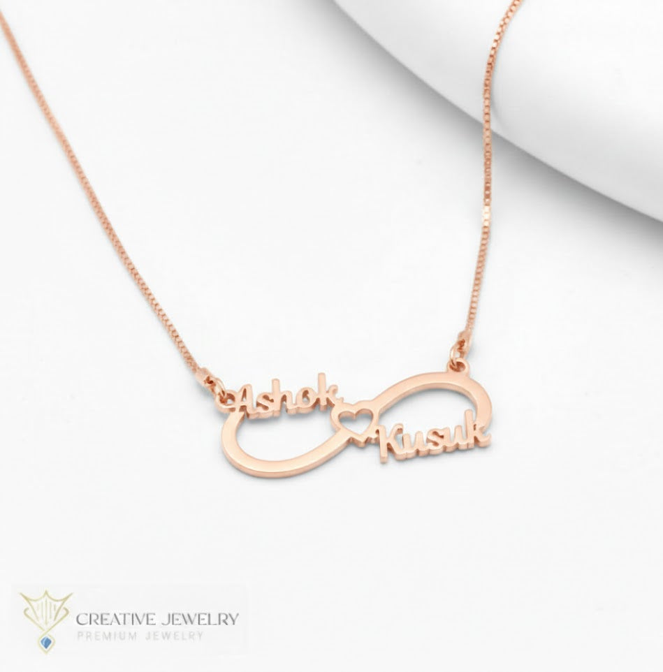 Customize Infinity Style Necklace