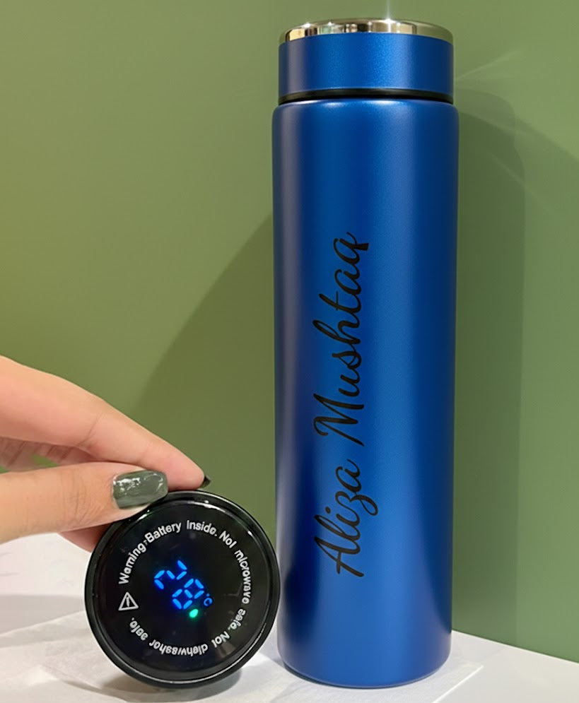Customized Temperature Water Bottle