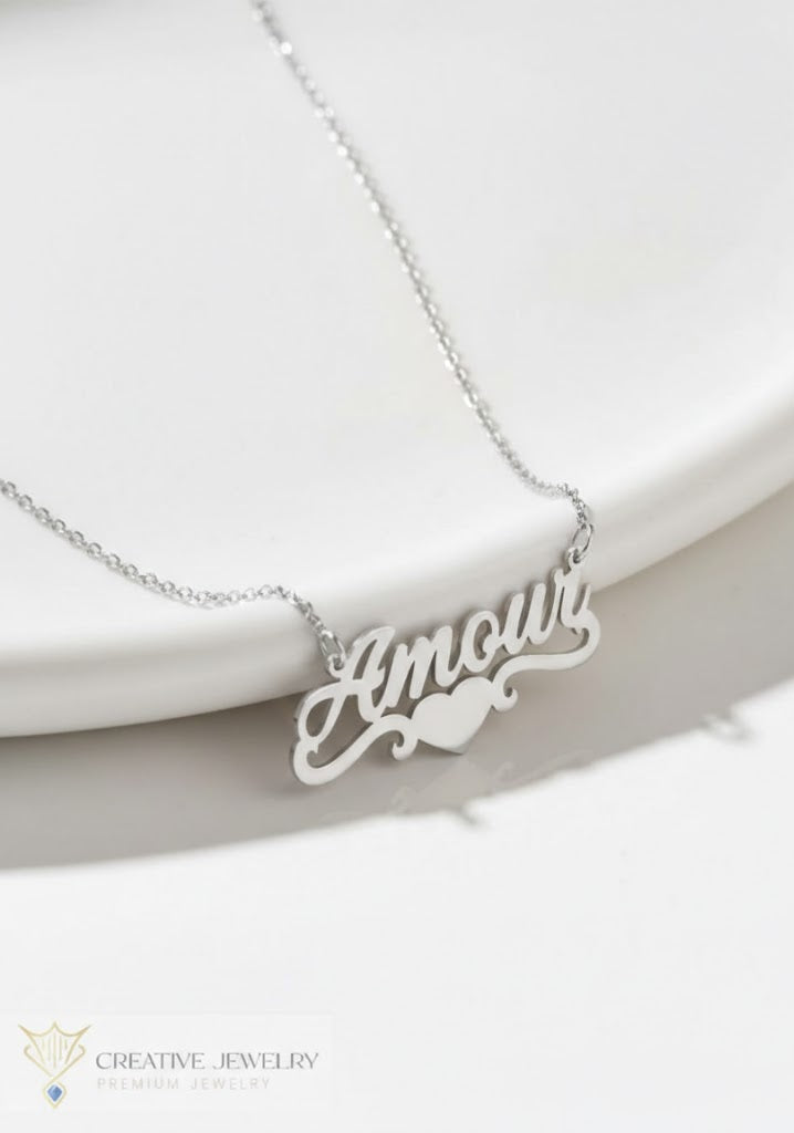 Customize Heartline Necklace