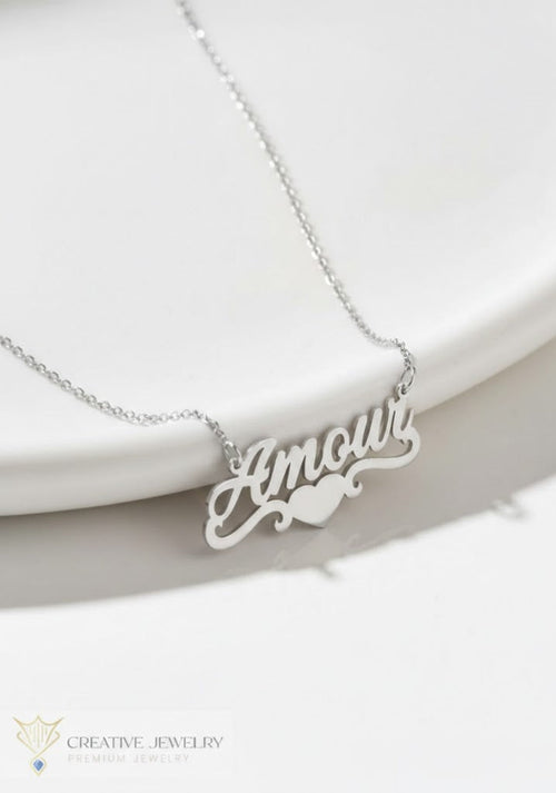 Customize Heartline Necklace