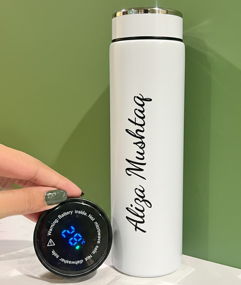 Customized Temperature Water Bottle