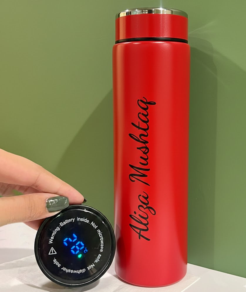 Customized Temperature Water Bottle