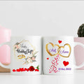 Customized Couples 2 Mugs