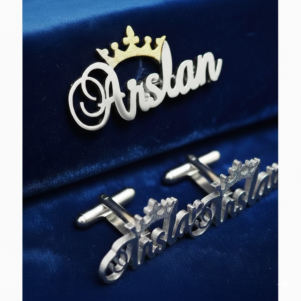 Customized Crown Cufflinks