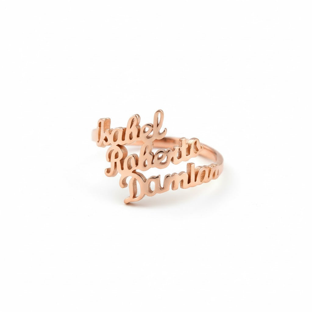 Customized Ring Long Name Style