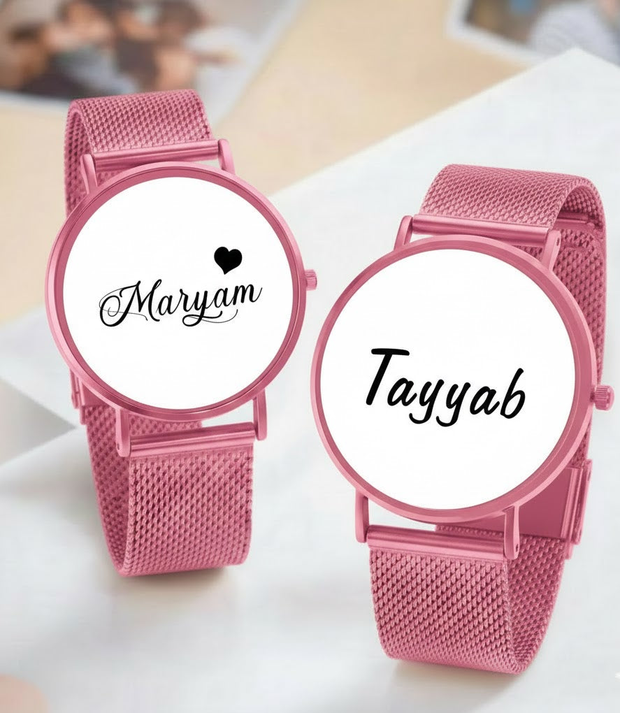 Customized Couples Watches