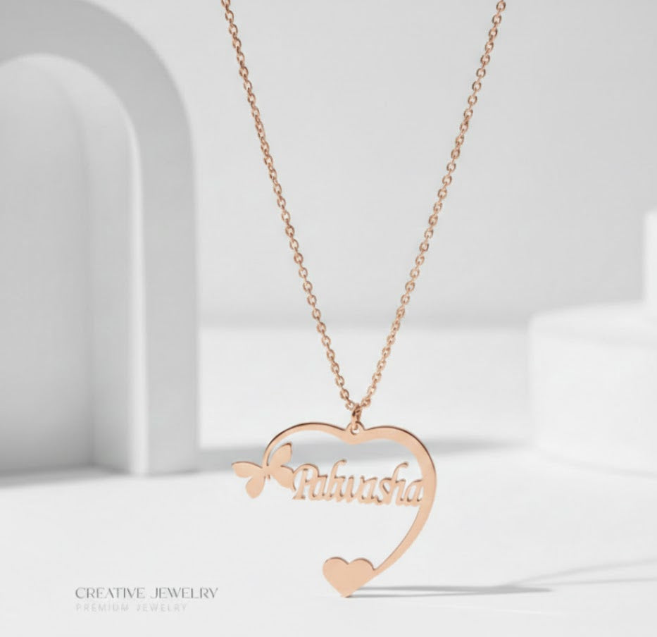 Customize Heart Necklace