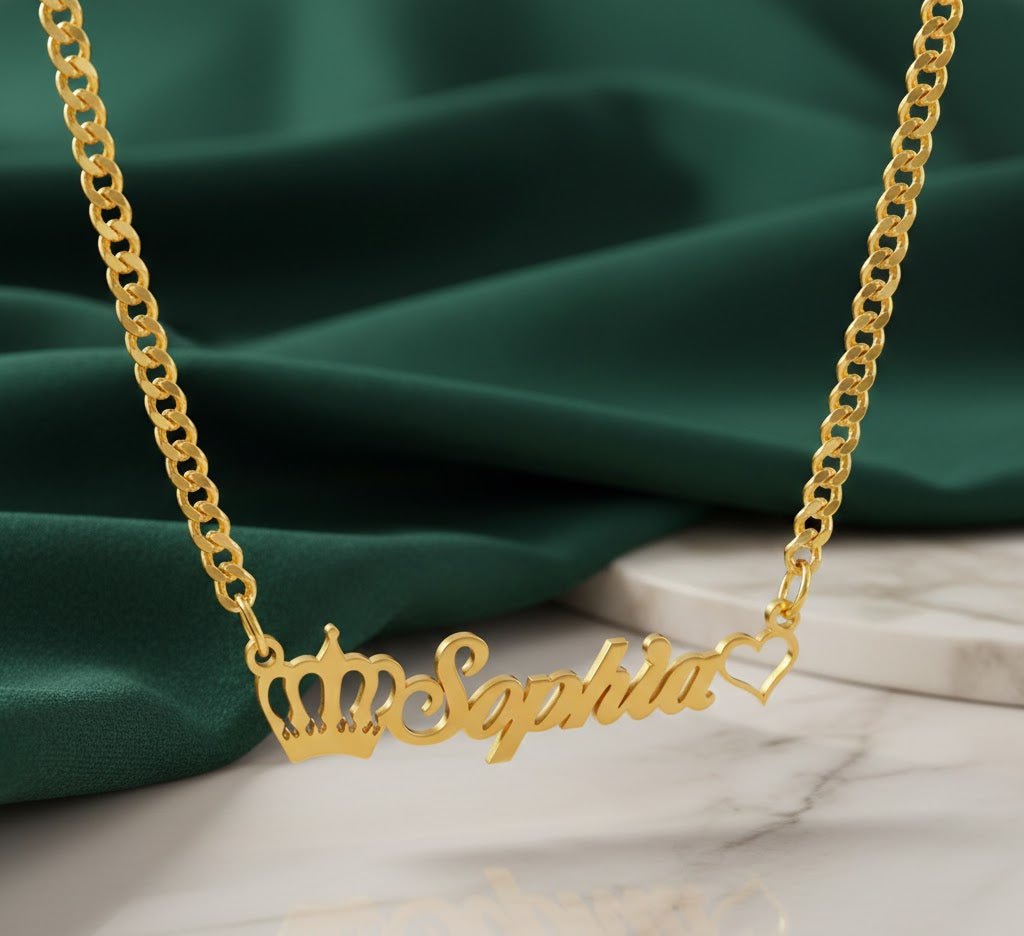 Customized Queen Elizabeth Necklace