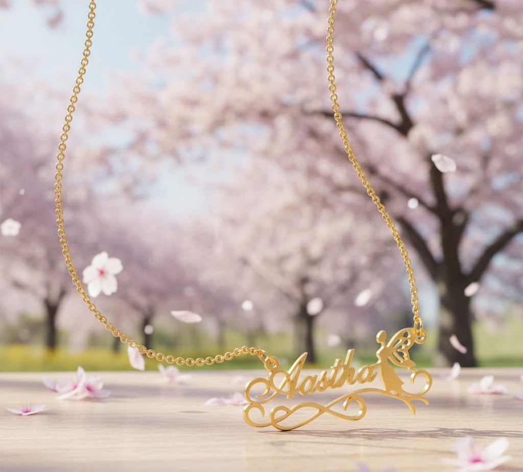 Customized Angel Necklace