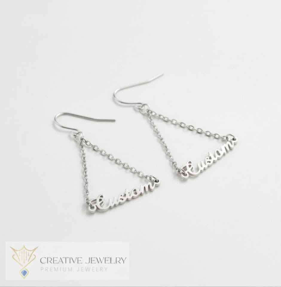 Customized Chain Style Earrings