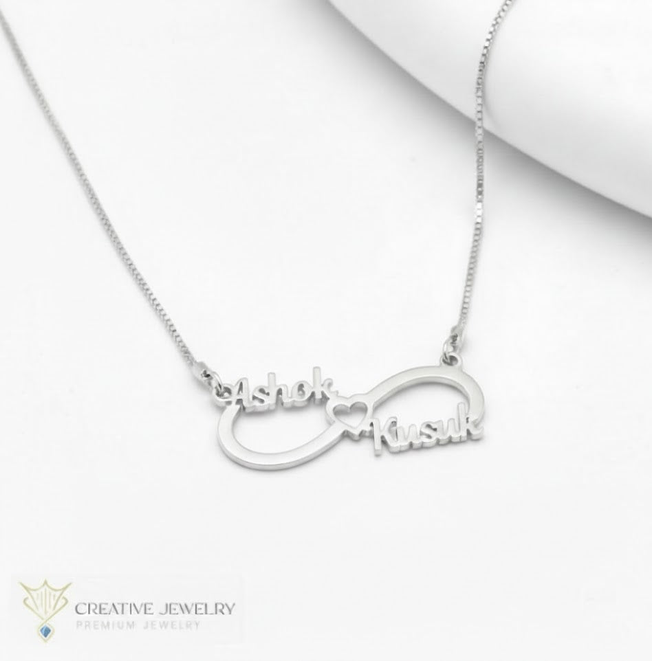 Customize Infinity Style Necklace