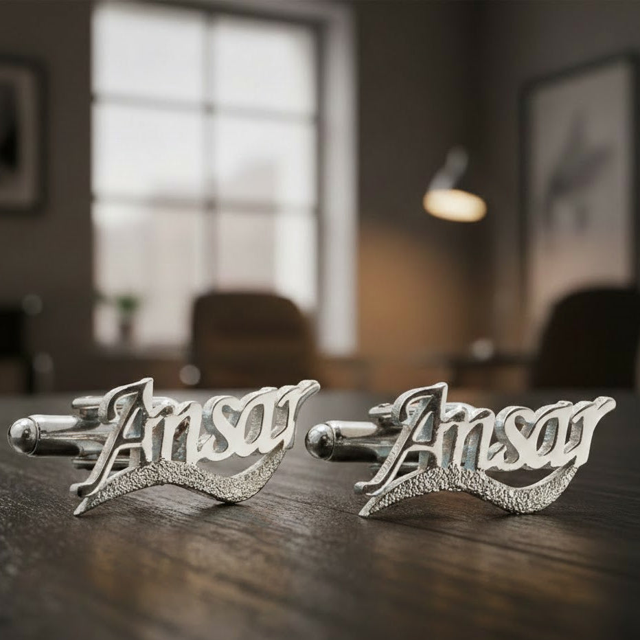 Customized Line Style Cufflinks