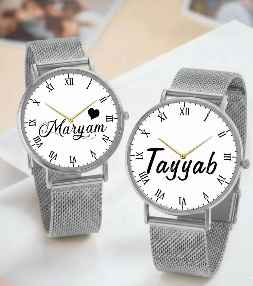 Customized Couples Watches