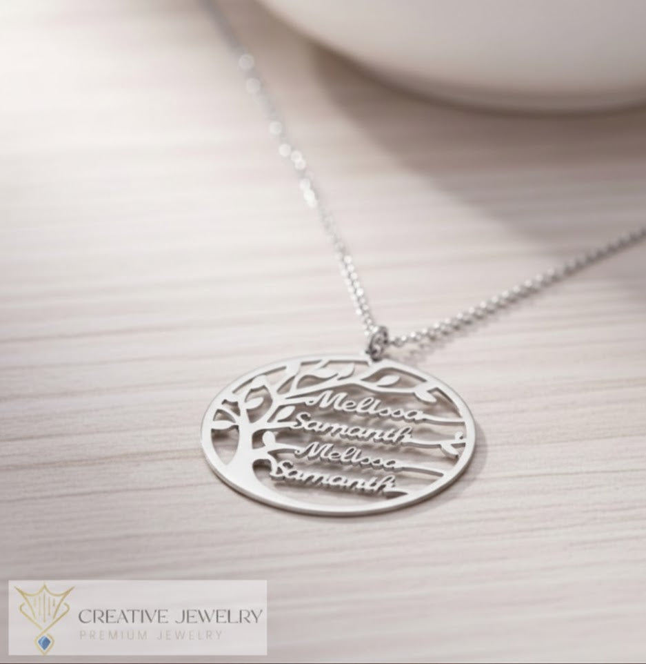 Customize Tree Style Necklace