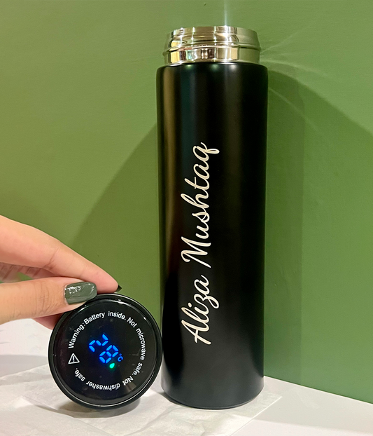 Customized Temperature Water Bottle