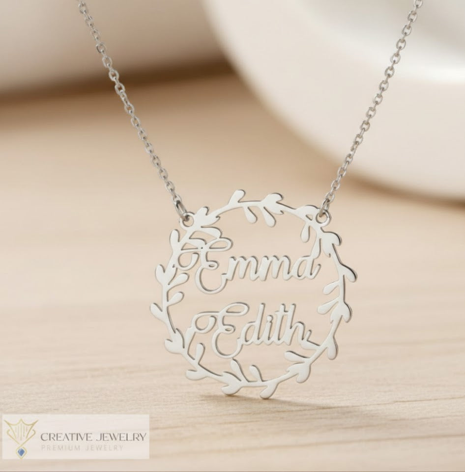 Customized Leaf Style Necklace