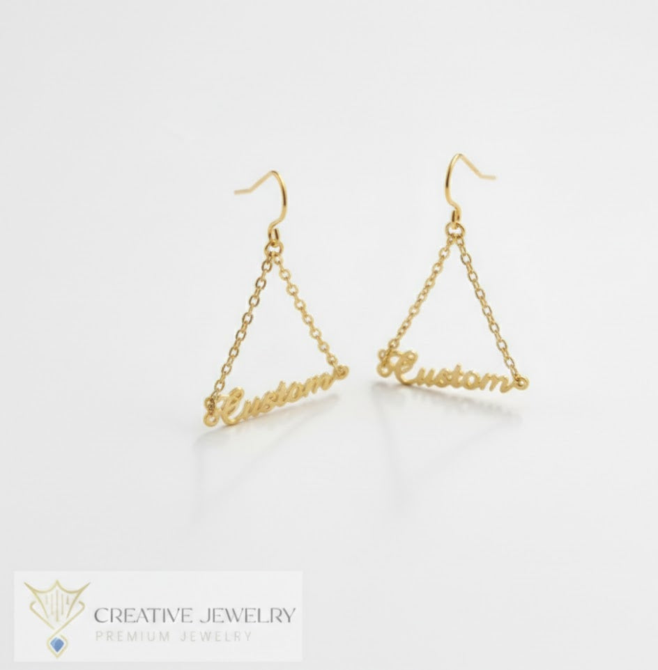 Customized Chain Style Earrings